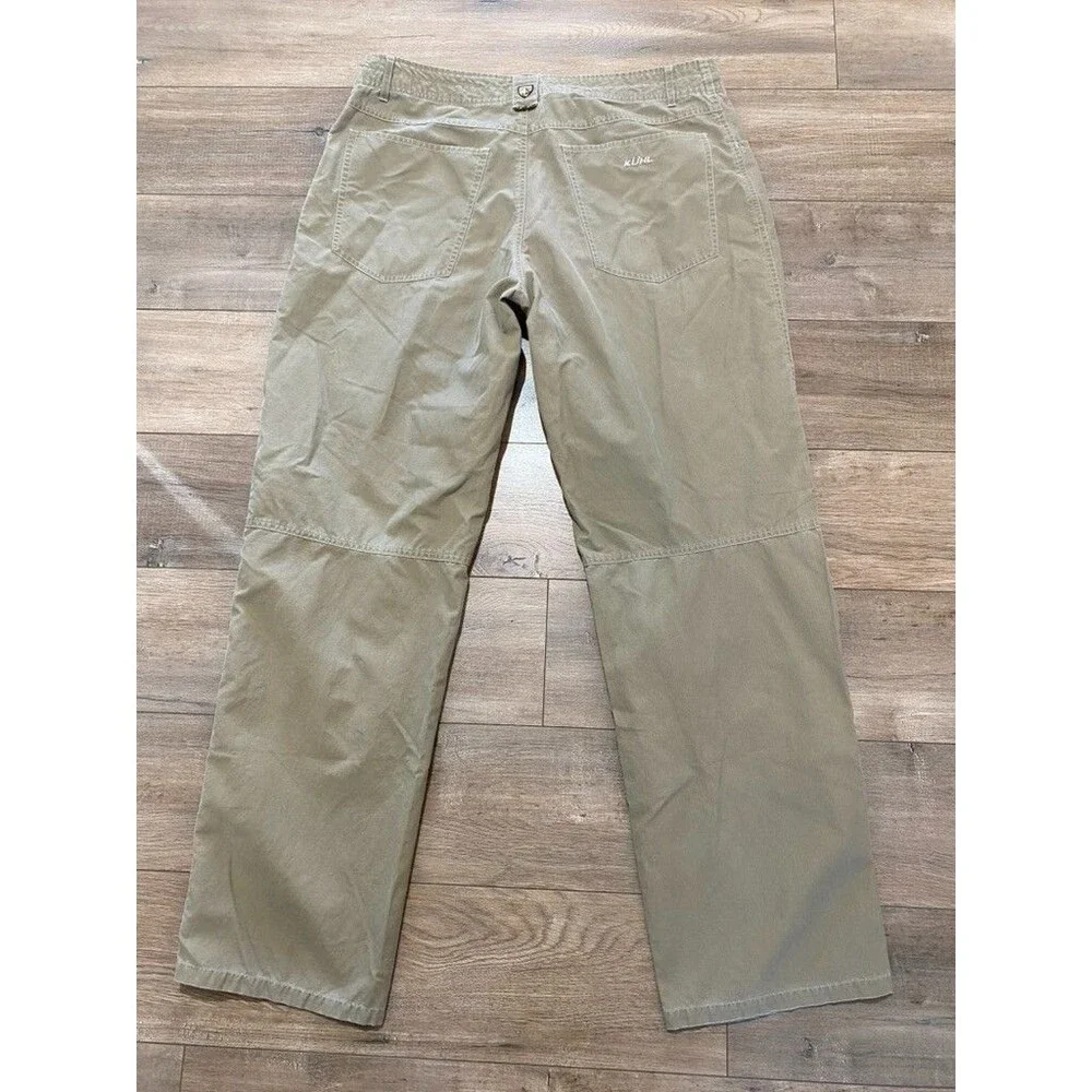 Kuhl Renegade Chino Original Mens 36X32 Brown Klassik Cargo Casual Pants